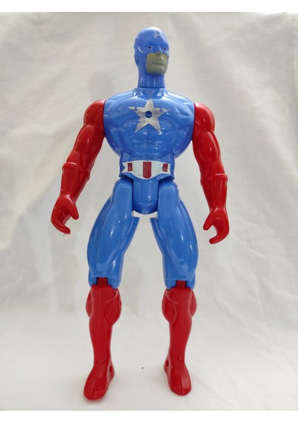 Captain America Süper Kahraman 20 cm Işıklı Oyuncak