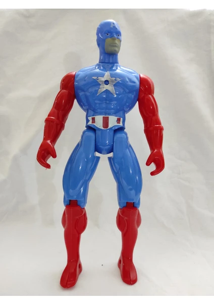 Blue Toys  Captain America Süper Kahraman 20 cm Işıklı Oyuncak