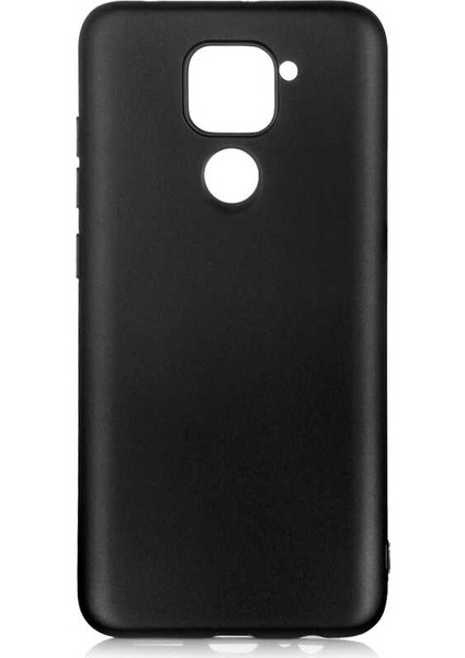 Xiaomi Redmi Note 9 Kılıf Mat Premium Silikon Kılıf Siyah