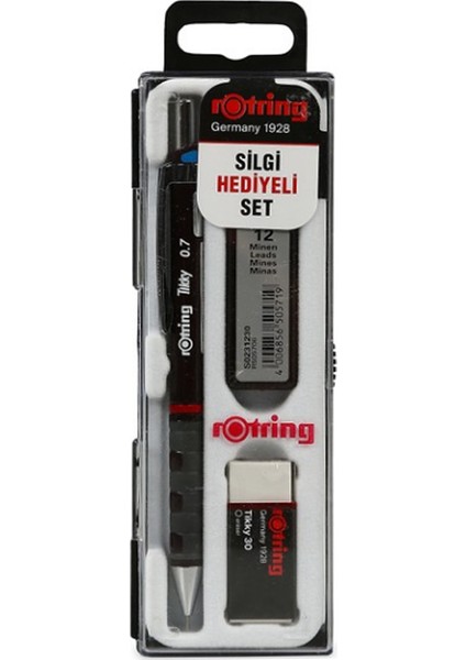 Tikky Versatil Kalem Silgi Uç 0.7 Set