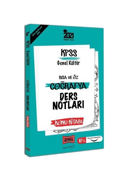 2021 KPSS Coğrafya Kısa Ve Öz Ders Notları