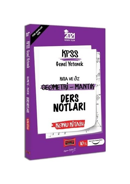 2021 KPSS Geometri-Mantık Kısa Ve Öz Ders Notları