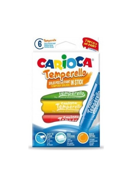 Temperello Poster Boya Kalemi 6'lı