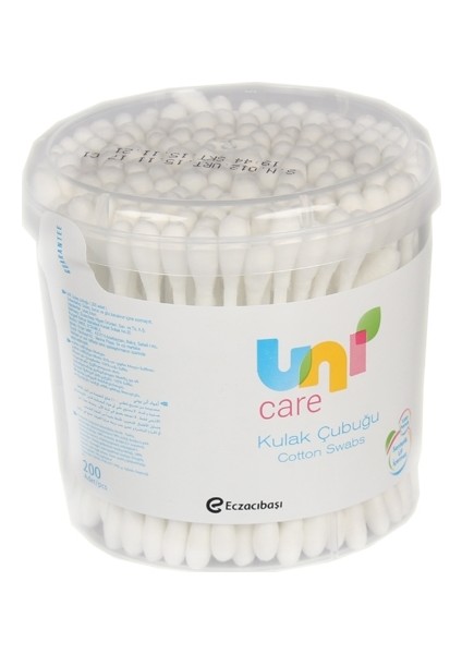 Uni Baby Uni Care Kulak Çubuğu 200'lü - 6'lı Paket