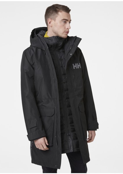 Rigging Coat Erkek Siyah Mont 53508-990