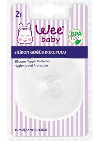 Wee Baby  Silikon Göğüs Koruyucu *KOD:900