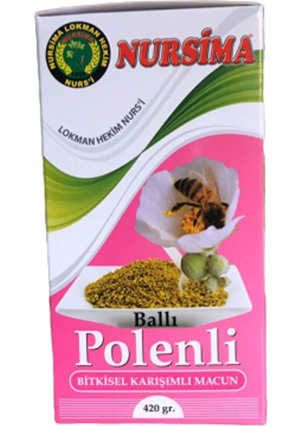 Ballı Polenli Bitkisel Karışımlı Macun 420 gr