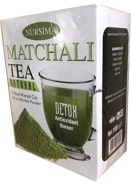 Matchalı Bitkisel Karışık Çay 40