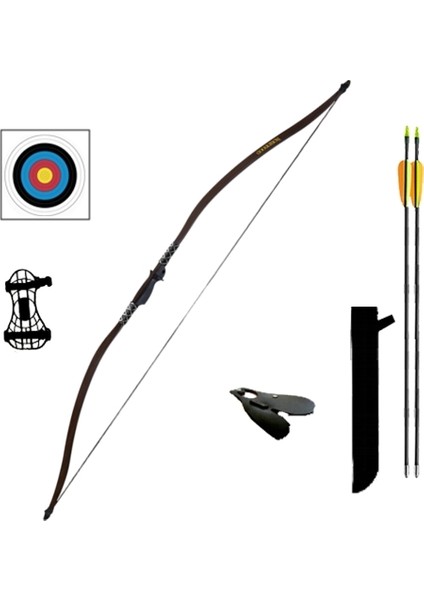 Research Robin Hood Uzun Yay Ağaç Desen 35Lbs