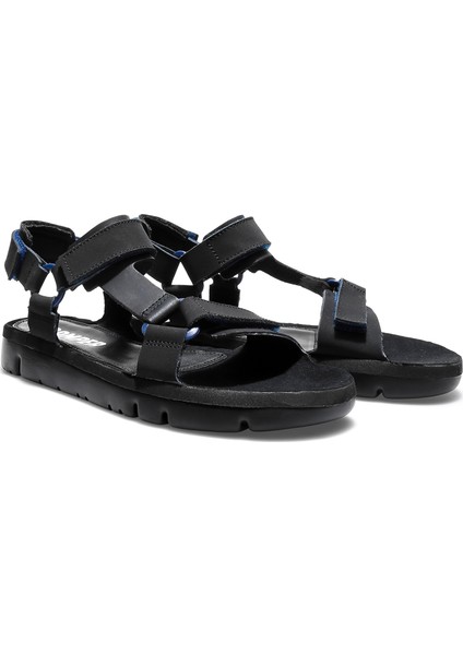 Erkek Sandalet K100416-005 Oruga Sandal Siyah