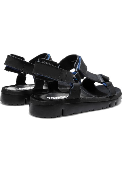 Erkek Sandalet K100416-005 Oruga Sandal Siyah