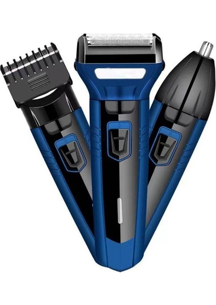 3in1 Saç Sakal Tüy Kıl Kesme Traş Makinesi Tıraş Makinası Seti 566 fiyatları