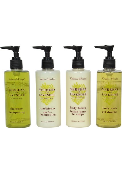 's Verbena & Lavender 4'lü Saç ve Vücut Bakım Seti 4 x 250 ml