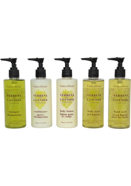 's Verbena & Lavender 4'lü Saç ve Vücut Bakım Seti 5 x 250 ml