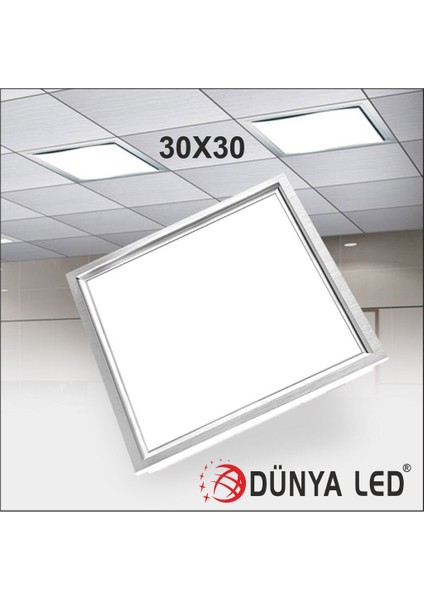 Dünya LED 24W 30 x 30 cm Klipin Panel