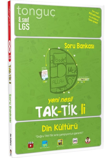 Tonguç Akademi 8. Sınıf Din Kültürü ve Ahlak Bilgisi Taktikli Soru Bankası