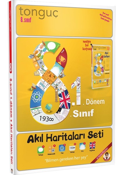 Tonguç Akademi 8.1 Akıl Haritaları Seti