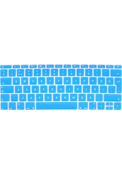 Apple Macbook Pro 13.3" 2020 Silikon Klavye Koruyucu Touchbarsız