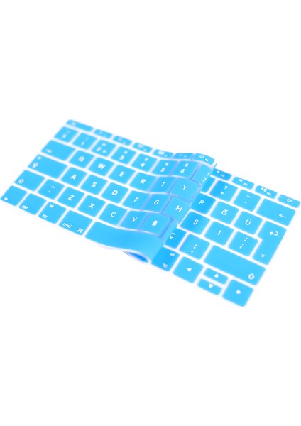 Apple Macbook Pro 13.3" 2020 Silikon Klavye Koruyucu Touchbarsız modelleri