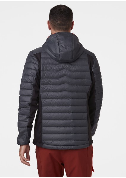 Verglas Hooded Down Hybrıd Ins Gri Erkek Mont 63007-983 fiyatları