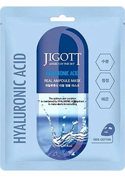 Hyaluronic Acid 3 Kat Yoğun Etki Nemlendirici Real Ampul Maske