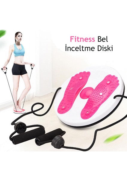 Bel İnceltici Spor Aleti Waist Twisting Disc (İpli) fırsatları