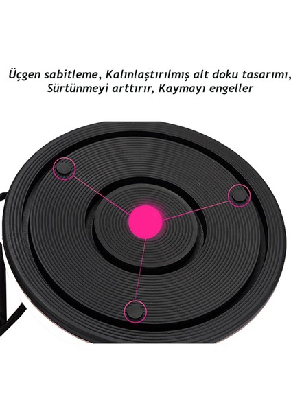 Bel İnceltici Spor Aleti Waist Twisting Disc (İpli) indirimleri