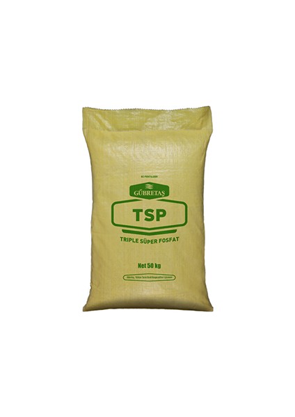 Tsp Triple Fosfor Süper Fosfat Tüm Bitkilerde Katı Taban Gübresi 50 kg