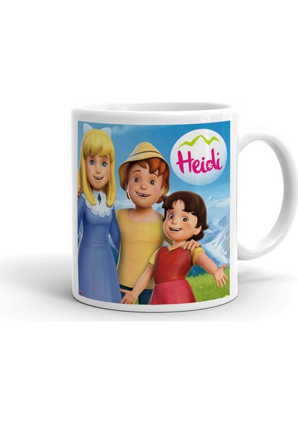 Clara Heide Peter Baskılı Seramik Kupa Bardak