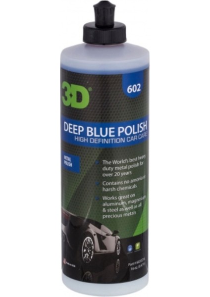 Deep Blue Polish - Metal Parlatıcı Cila 500 ml