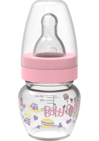 BabySoft Mini Cam Biberon Pembe 30 ml