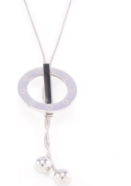 Çelik Figürlü Kolye