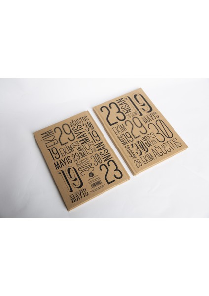 Defter Kraft 17x24 cm Çizgili - Ulusal Bayram