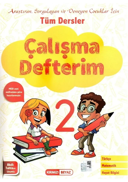 Kırmızı Beyaz Yayınlar 2.Sınıf Çalışma Defterim