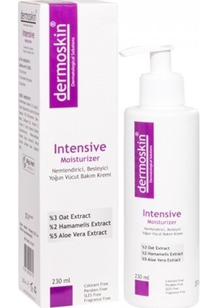 Intensive Moisturizer Yoğun Nemlendirici Krem 230 ml