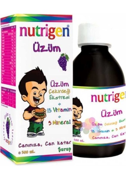 Üzüm Pediatrik Şurup 200 ml