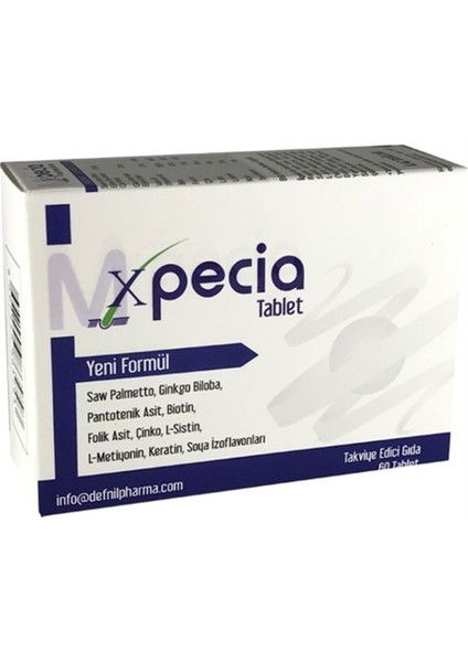 M Xpecia (Erkek) 60 Tablet