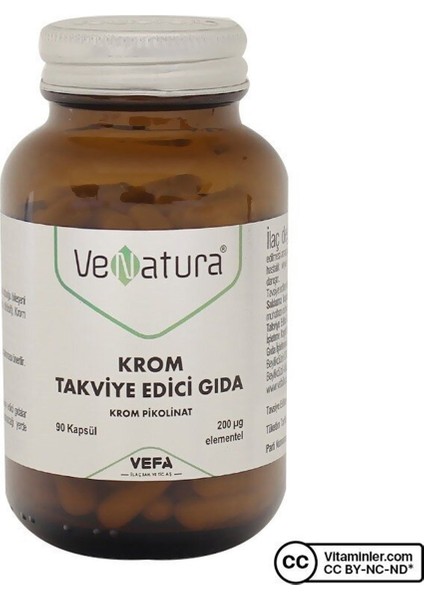 Chromium Picolinate 90 Kapsül