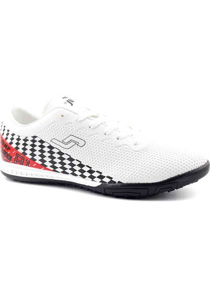 25851 Erkek Halı Saha Ayakkabı Beyaz - Siyah - Kırmızı fiyatları