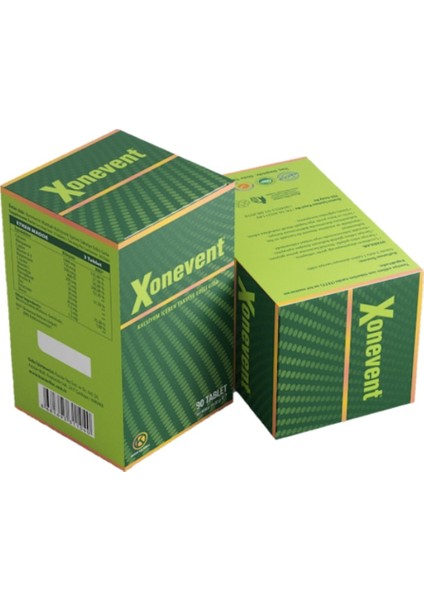 Xonevent 90 Tb. – Kalsiyum – L-Lysine – Bor Minerali