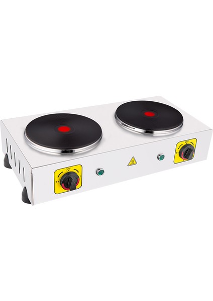 Çiftli Pleyt Isıtıcı 19 cm Çap