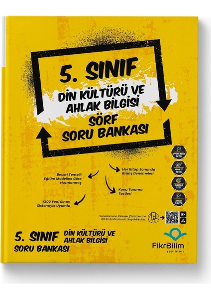 Fikribilim Yayınları 5. Sınıf Din Kültürü Sörf Soru Bankası