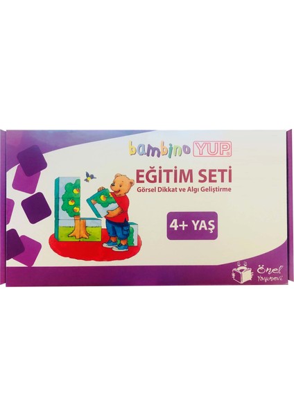 Bambinoyup 2-4 Yaş Paketi-2 (41 Kitapçık + Ahşap Kontrol Aracı)