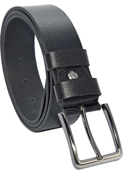 Siyah Düz Renk Spor Kemer- 400-Düz-21S