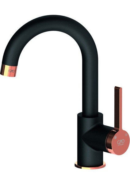 Gildo T.g. Lavabo Bataryası Siyah-Rose-Gold MTL165-S-R (GPMTL165-S-R)