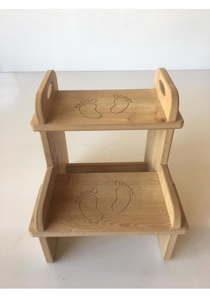 Ahşap Banyo Basamak - Tabure