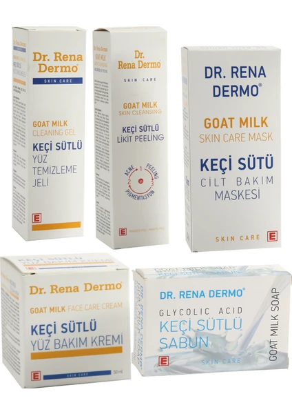 Dr. Rena Dermo Keçi Sütlü Cilt Bakım Seti