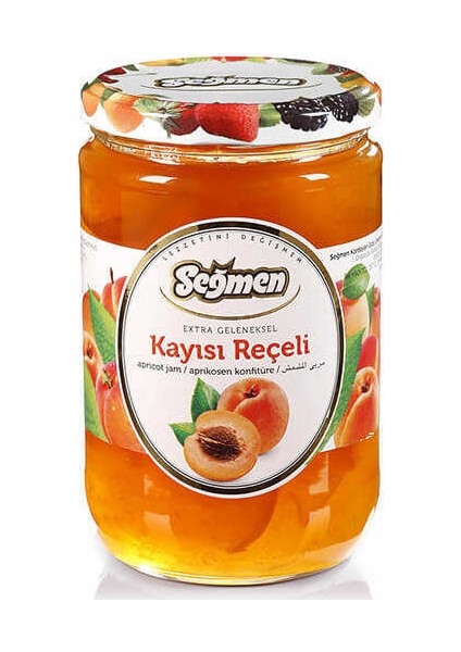 Reçel Kayısı Kavanoz 800 gr