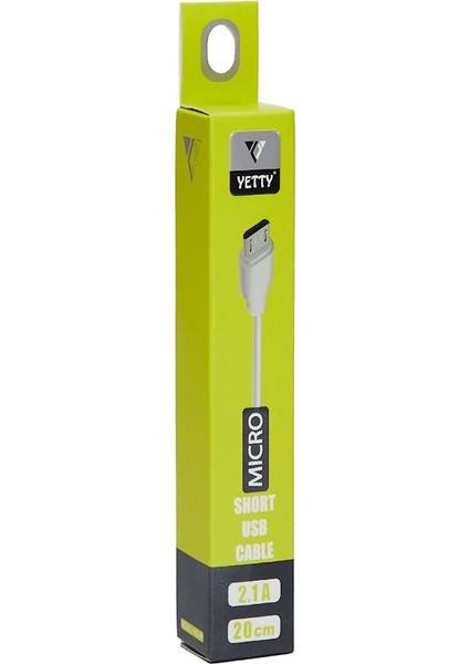 Micro USB Hızlı Şarj Kablosu 20cm