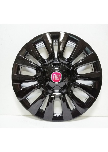 Fiat Egea 15 Inç Piano Black Jant Kapağı 4 Adet
